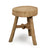 Farmers Chopping Block Stool - Willow - Ca 85 yrs old | Indigo Oriental Antiques