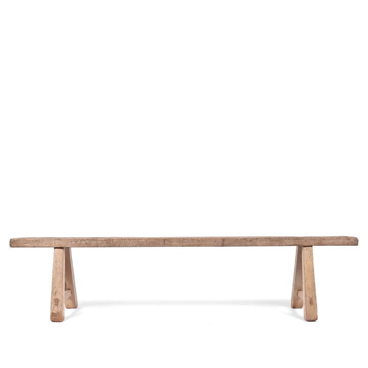 Farmhouse Chinese Bench From Shandong - 19thC | Indigo Antiques