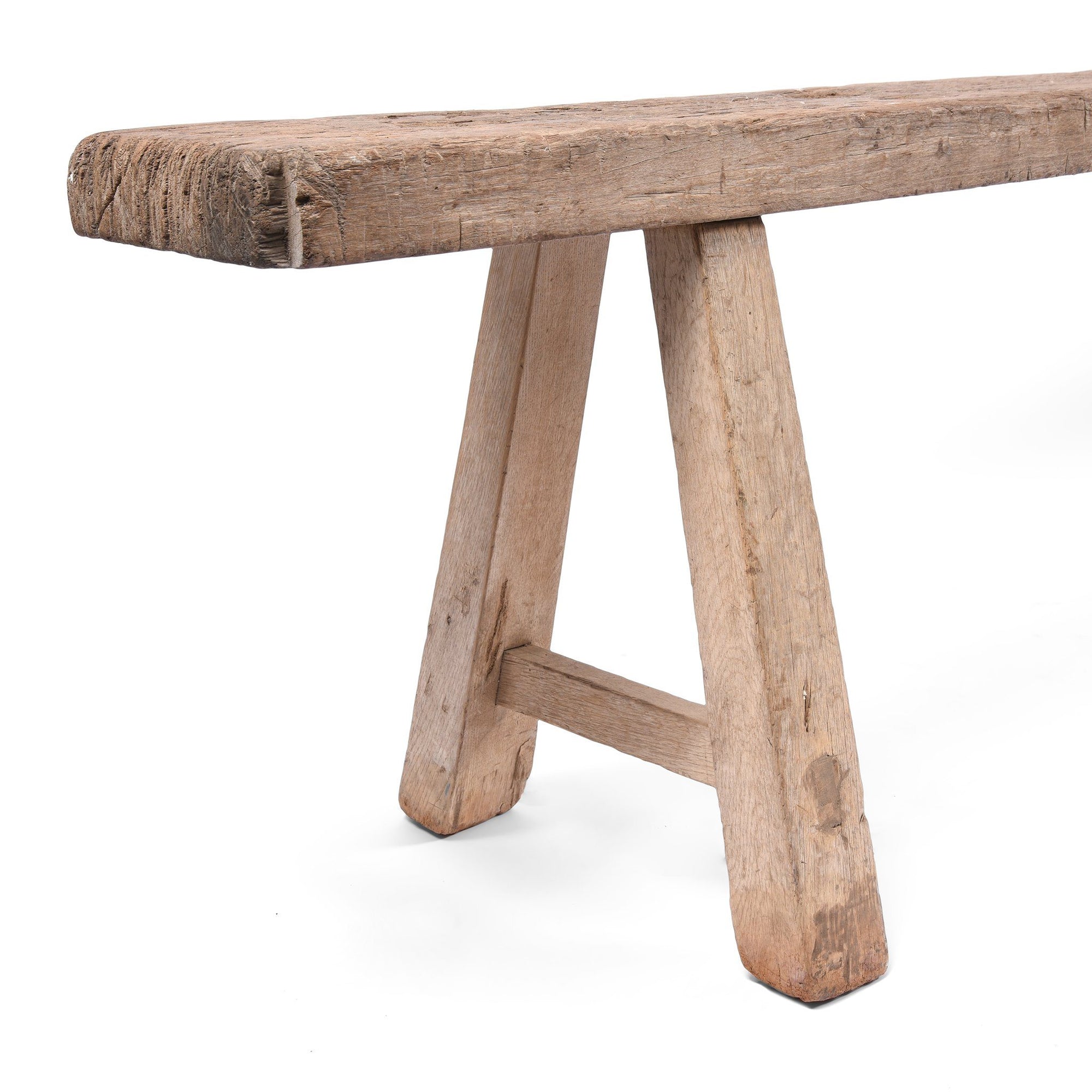 Farmhouse Chinese Bench From Shandong - 19thC | Indigo Antiques
