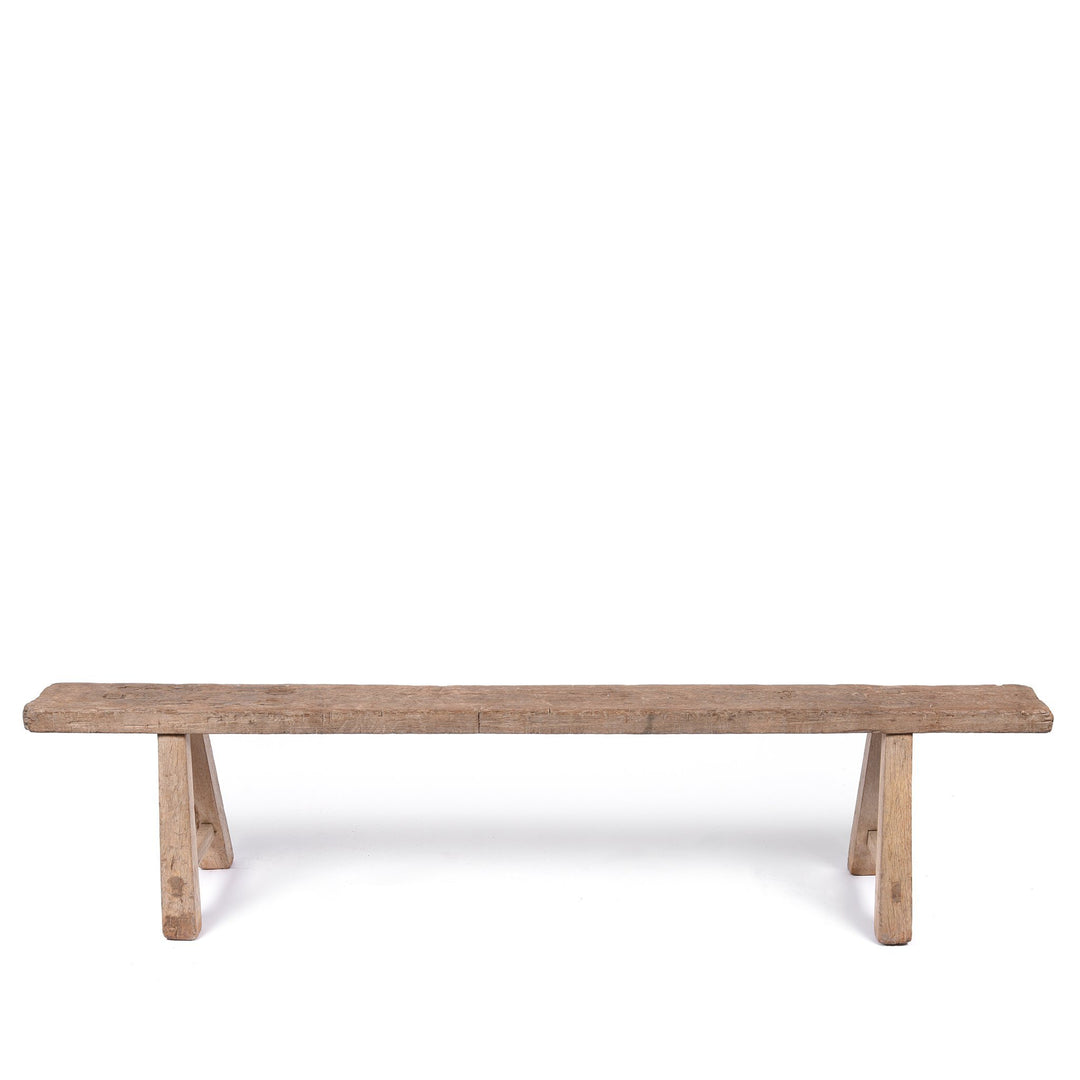 Farmhouse Chinese Bench From Shandong - 19thC | Indigo Antiques