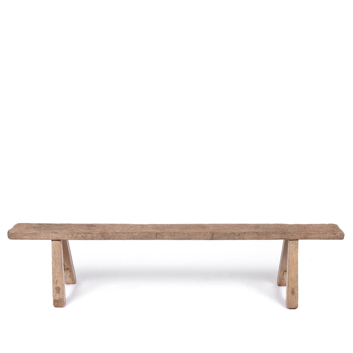 Farmhouse Chinese Bench From Shandong - 19thC | Indigo Antiques