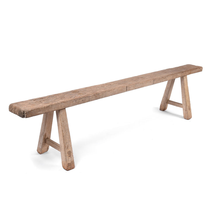 Farmhouse Chinese Bench From Shandong - 19thC | Indigo Antiques