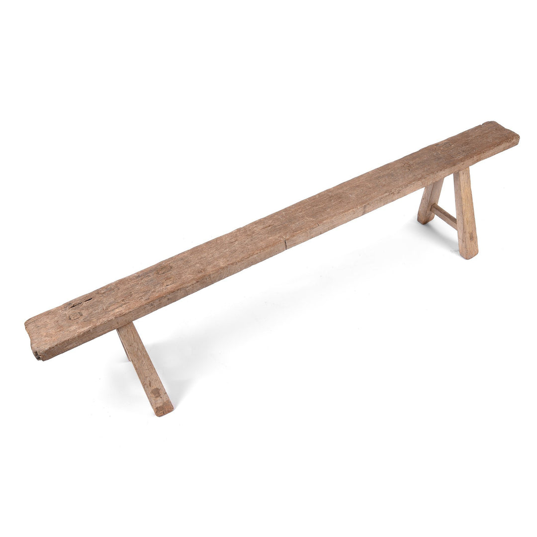 Farmhouse Chinese Bench From Shandong - 19thC | Indigo Antiques