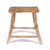 Rustic Elm Saddle Stool | Indigo Antiques