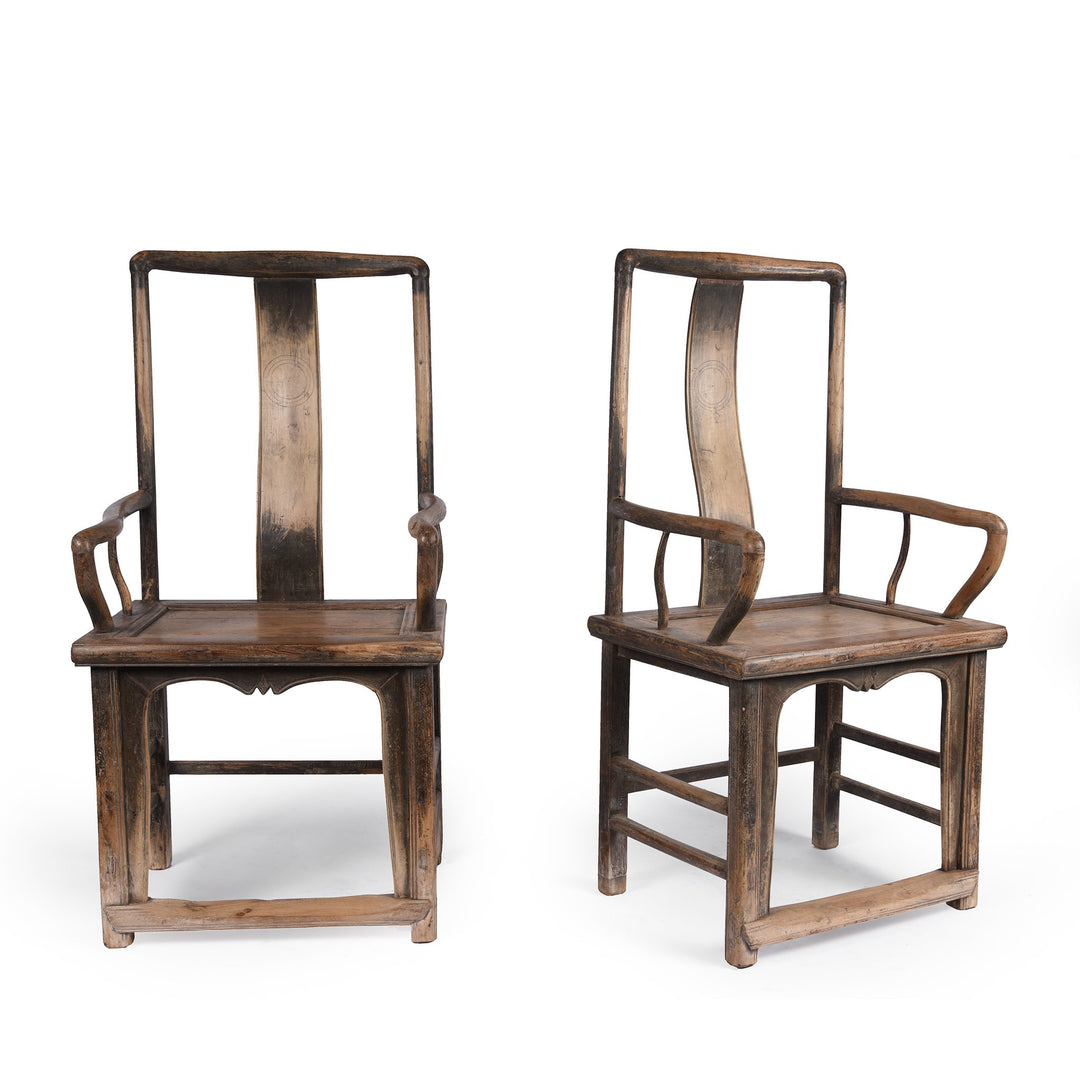 Chinese Official's Hat Chair From Shanxi Province - 19thC | Indigo Antiques