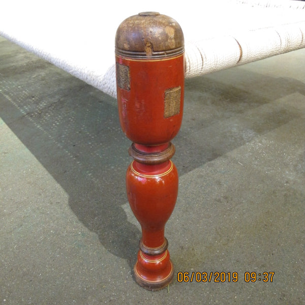 Old Charpoy From Rajasthan - 75 - 100 Yrs Old