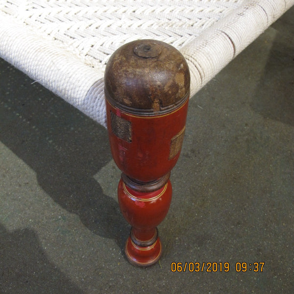 Old Charpoy From Rajasthan - 75 - 100 Yrs Old