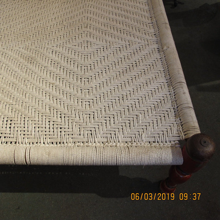 Old Charpoy From Rajasthan - 75 - 100 Yrs Old | Indigo Oriental Antiques