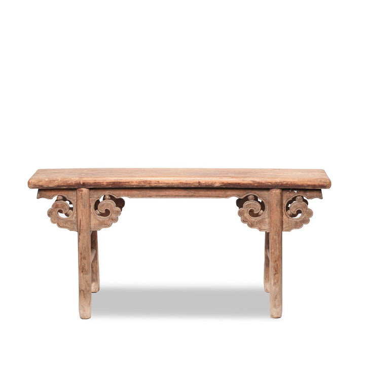 Old Chinese Elm Bench - 19thC | Indigo Antiques