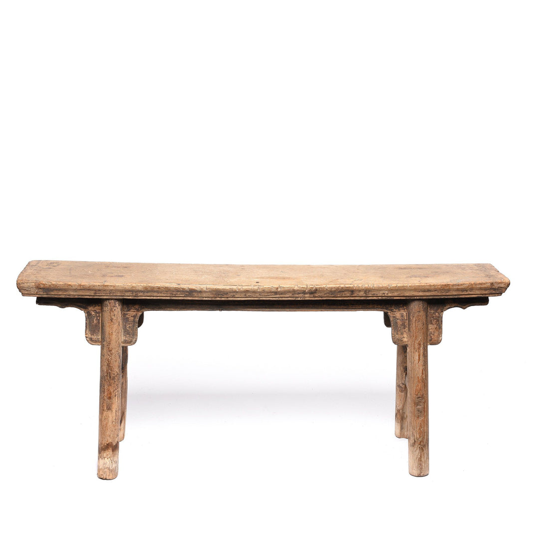 Old Chinese Elm Bench | Indigo Antiques