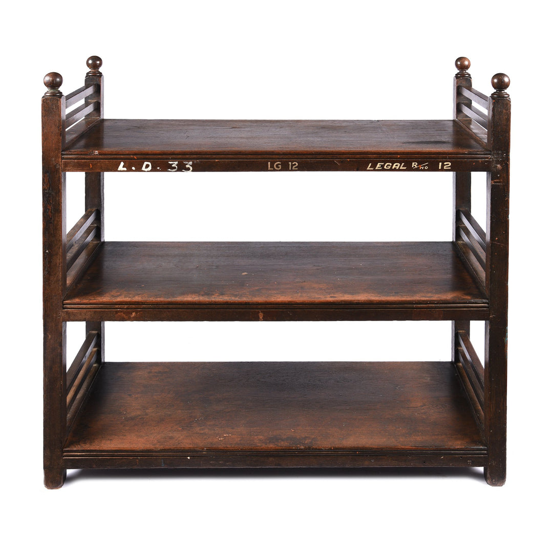 Indian Vintage Teak Shelf - Ca 1920 | Indigo Antiques