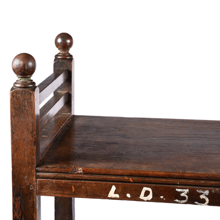 Indian Vintage Teak Shelf - Ca 1920 | Indigo Antiques