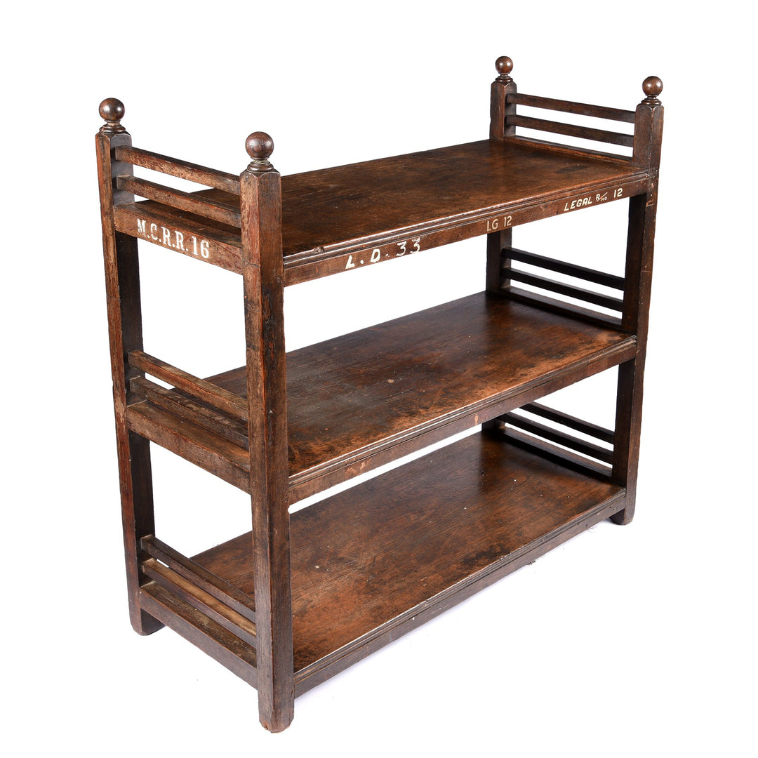 Indian Vintage Teak Shelf - Ca 1920 | Indigo Antiques
