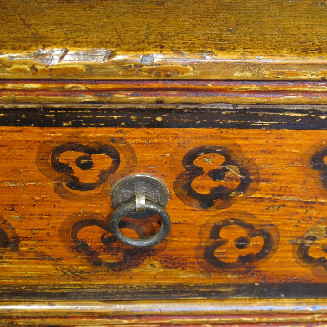 Tibetan Tiger Shelf with Original Paint - 19thC | Indigo Oriental Antiques