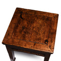 Chinese Elm Square Side Table From Shanxi - 19thC