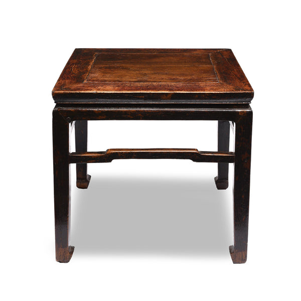 Chinese Elm Square Side Tables  - 19thC