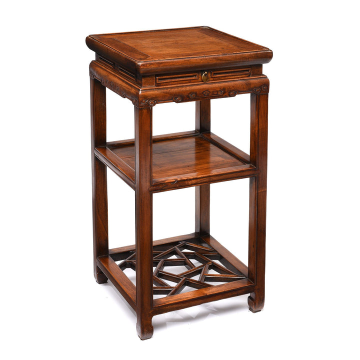 Angle View Of Chinese Flower Stand - Early 20thC | Indigo Antiques