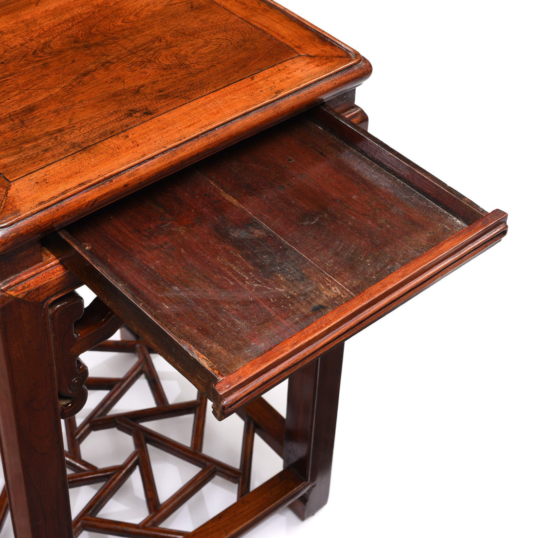 Draw Detail From Chinese Flower Stand - Early 20thC | Indigo Antiques