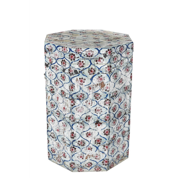 Painted Octagonal Side Table