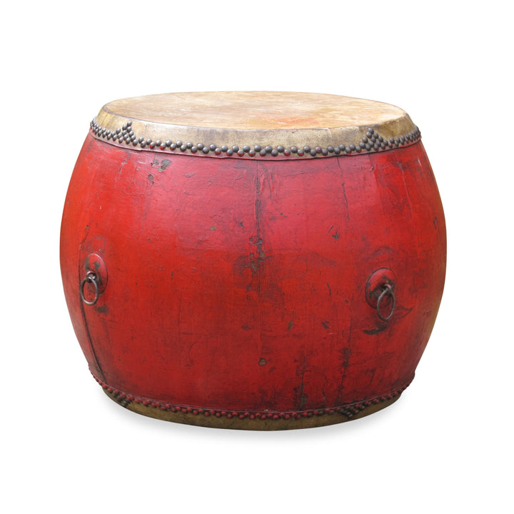 Vintage Chinese Drum (Tanggu) - 19thC | Indigo Oriental Antiques