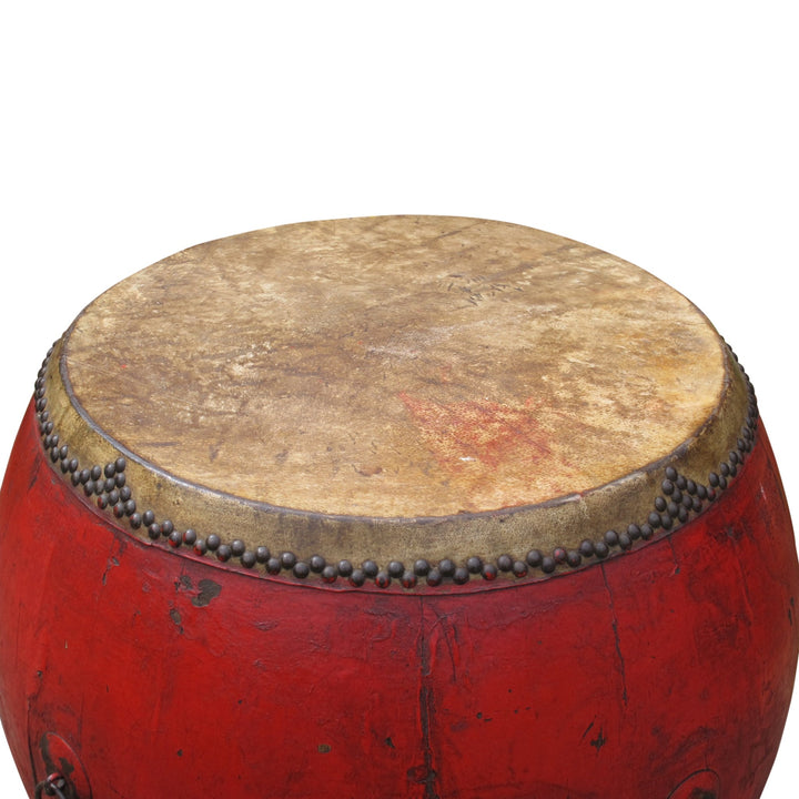 Vintage Chinese Drum (Tanggu) - 19thC | Indigo Oriental Antiques
