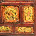 Altar Cabinet From Tibet with Original Painting - 19thC