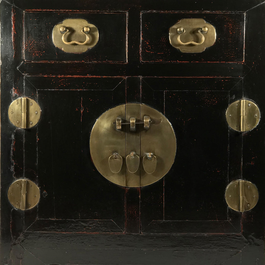 Black Lacquer Sideboard From Tianjin 