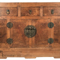 Burr Elm Chinese Sideboard From Tianjin - 19thC