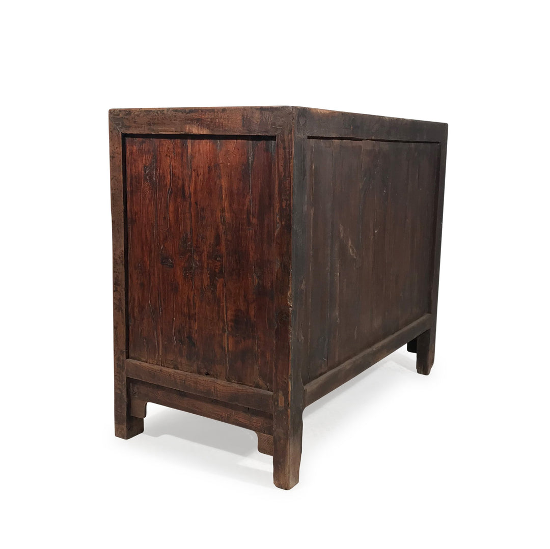 Tianjin Sideboard Made From Burr Elm - 19thC - 99.5 x 52 x 84 (wxdxh cms) - C1421