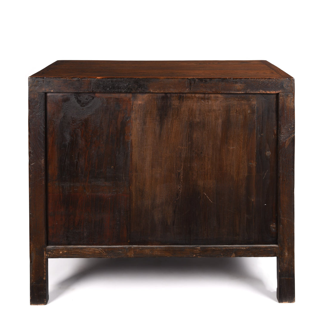 Burr Elm Tianjin Sideboard - 19thC