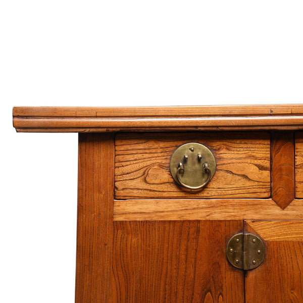 Elm Chinese Sideboard From Peking - Late 19thC