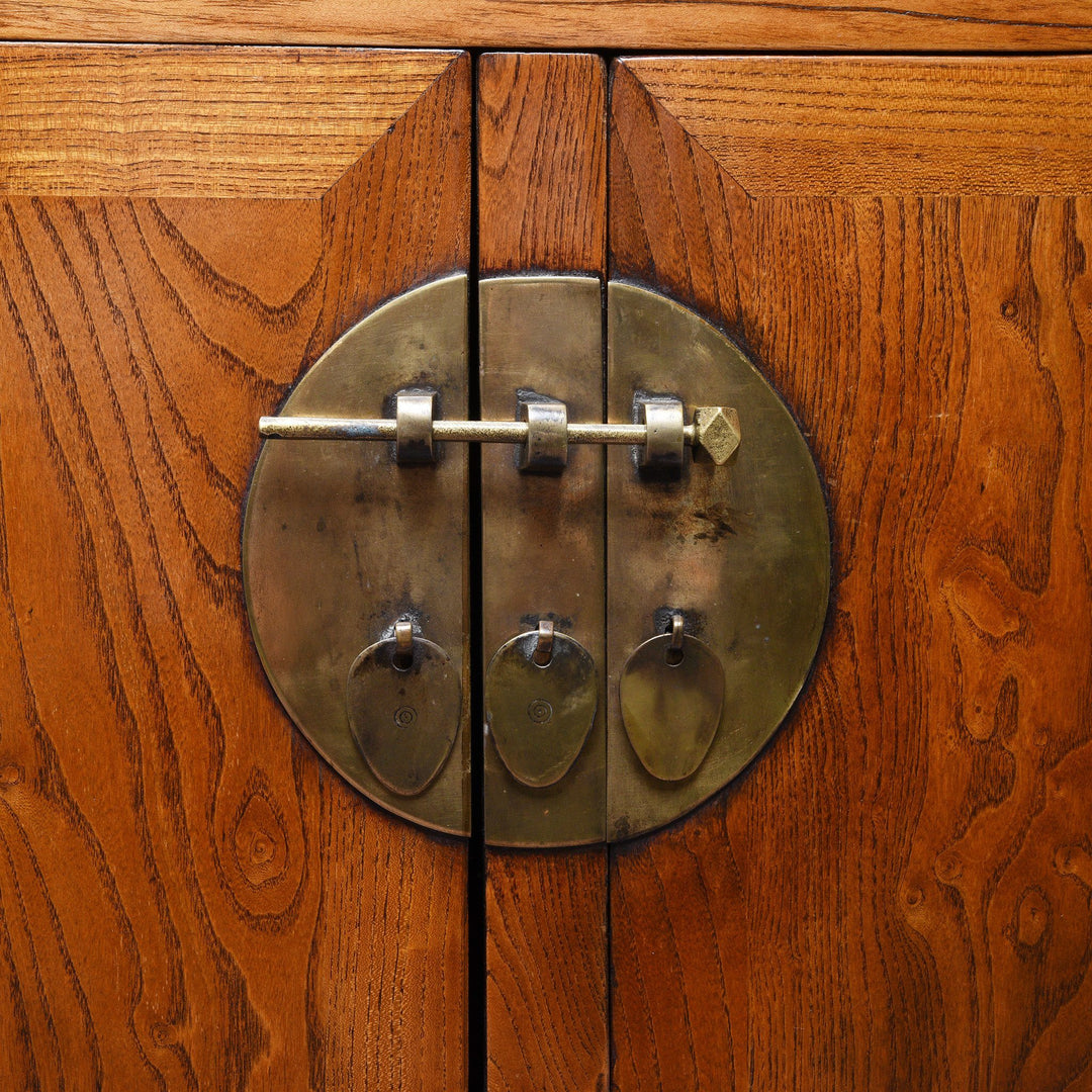 Antique Elm Chinese Sideboard From Peking - Late 19thC | Indigo Antiques