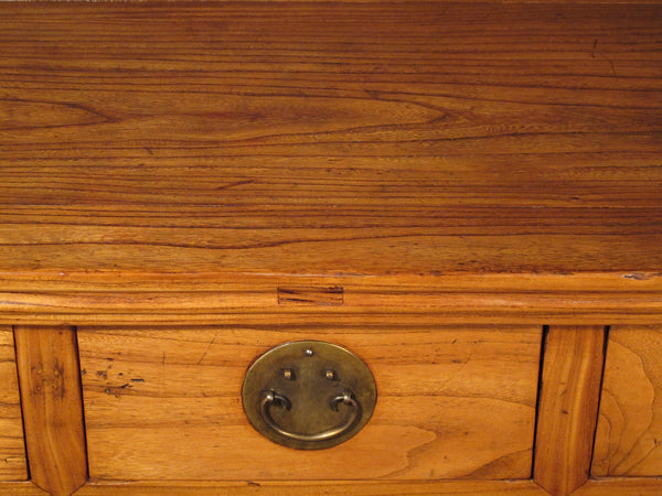 Elm Chinese Sideboard From Peking - 19thC