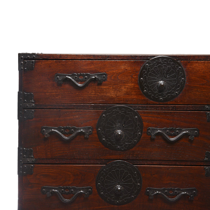 Japanese Side Tansu - Edo Period | Indigo Antiques