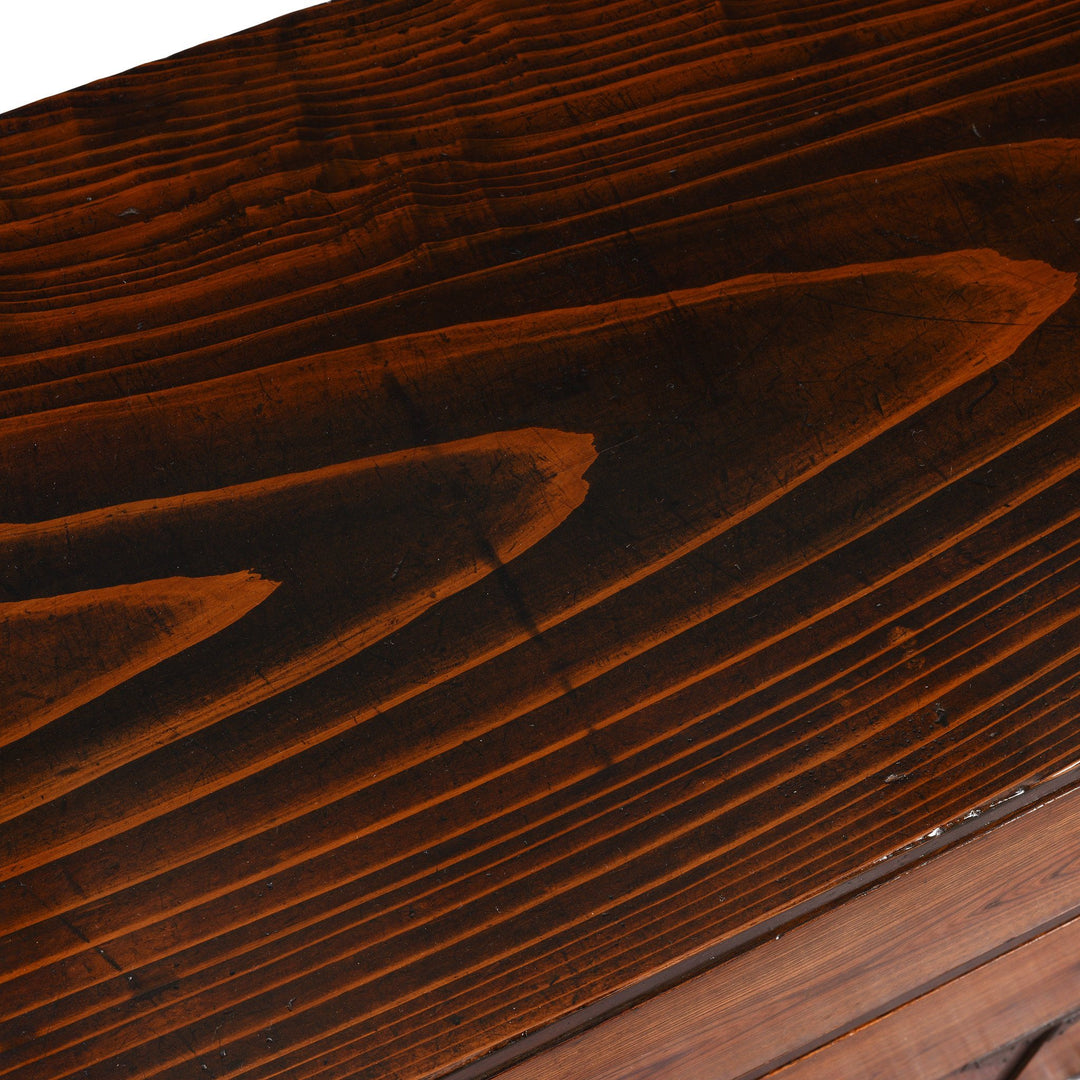 Surface Detail of Japanese Isho-Dansu - Meiji Period | Indigo Antiques