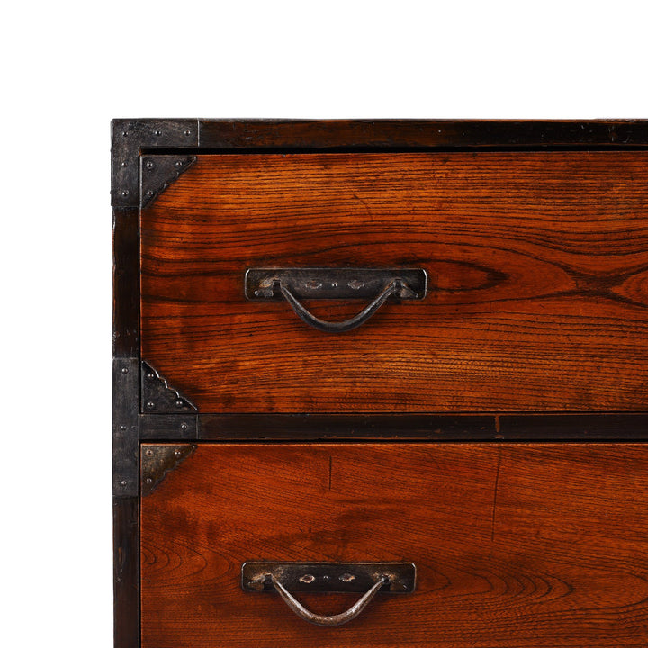 Detail of Japanese Isho-Dansu - Meiji Period | Indigo Antiques