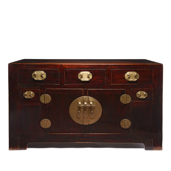 Lacquer Sideboard From Tianjin - Catalpa - 19thC