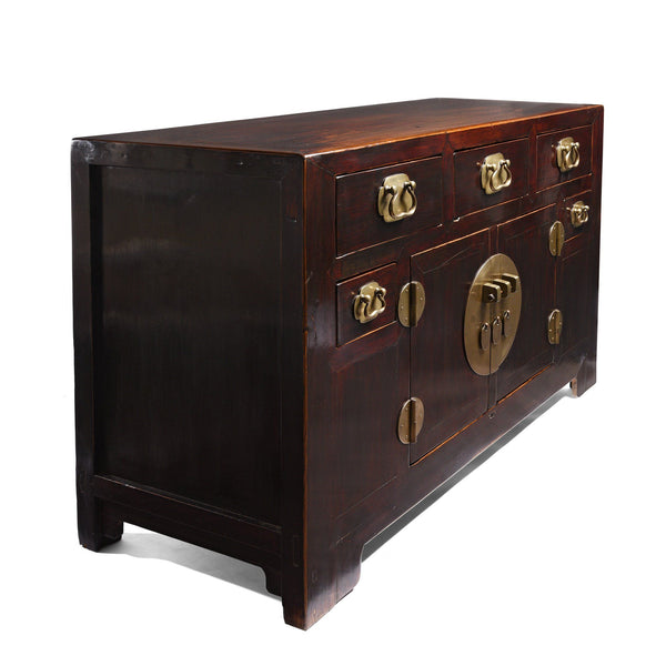 Lacquer Sideboard From Tianjin - Catalpa - 19thC