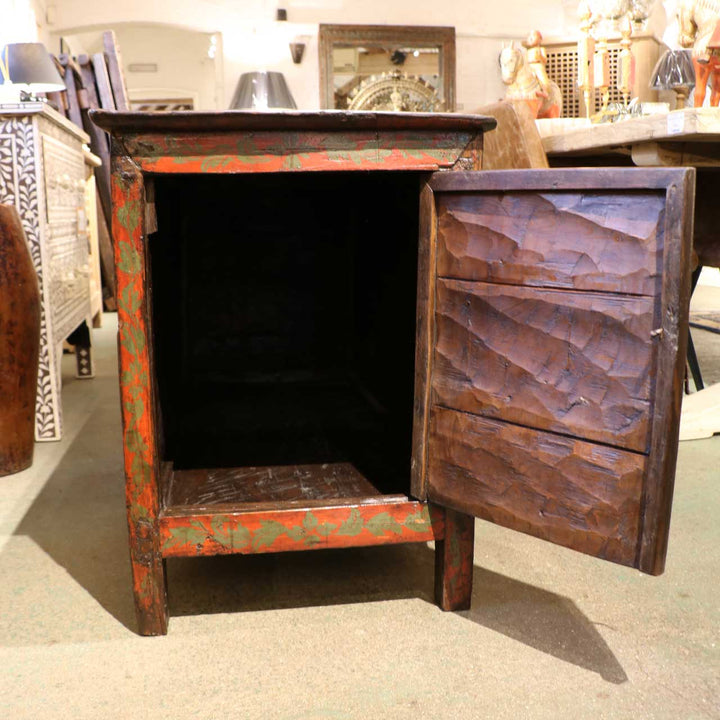 Original Painted Lectern From Tibet | Indigo Oriental Antiques