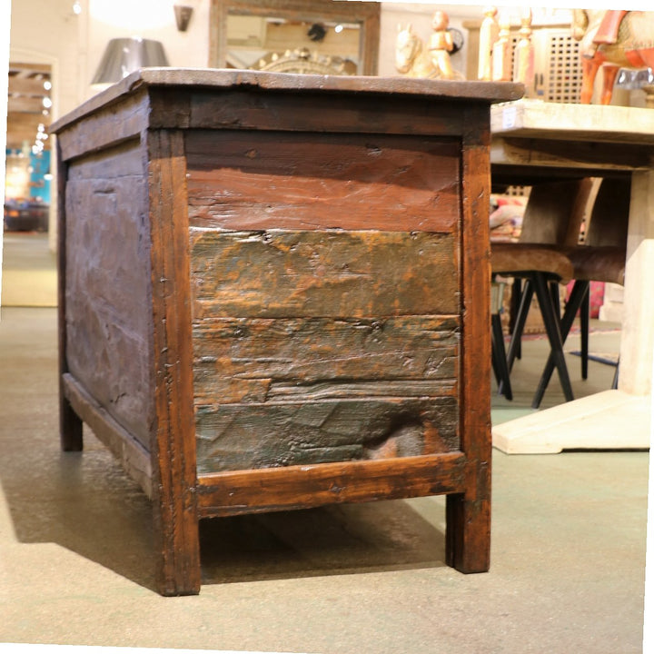 Original Painted Lectern From Tibet | Indigo Oriental Antiques