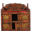 Painted 'Pegam' Altar Cabinet From Tibet - 18thC