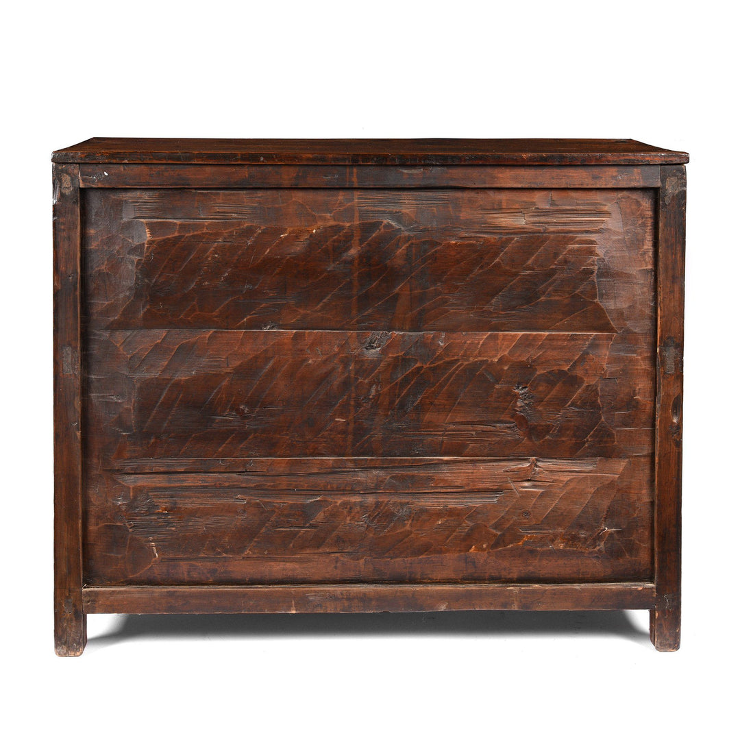 Painted Altar Cabinet From Tibet - 19thC | Indigo Oriental Antiques