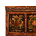 Painted Altar Cabinet From Tibet - 19thC