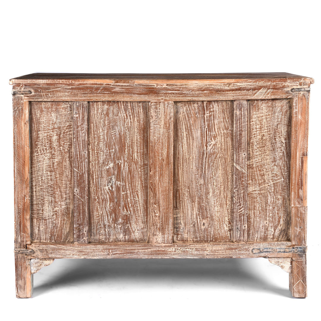 Carved Teak Dowry Chest - Damchiya From Kutch, Gujarat | Indigo Antiques