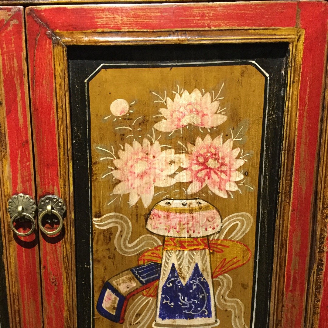 Painted Mongolian Sideboard | Indigo Oriental Antiques