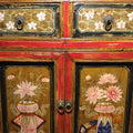 Painted Mongolian Sideboard