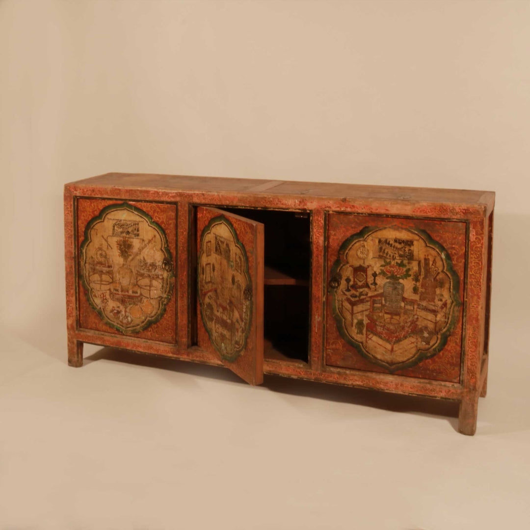 Painted Sideboard from Gansu Province | Indigo Oriental Antiques