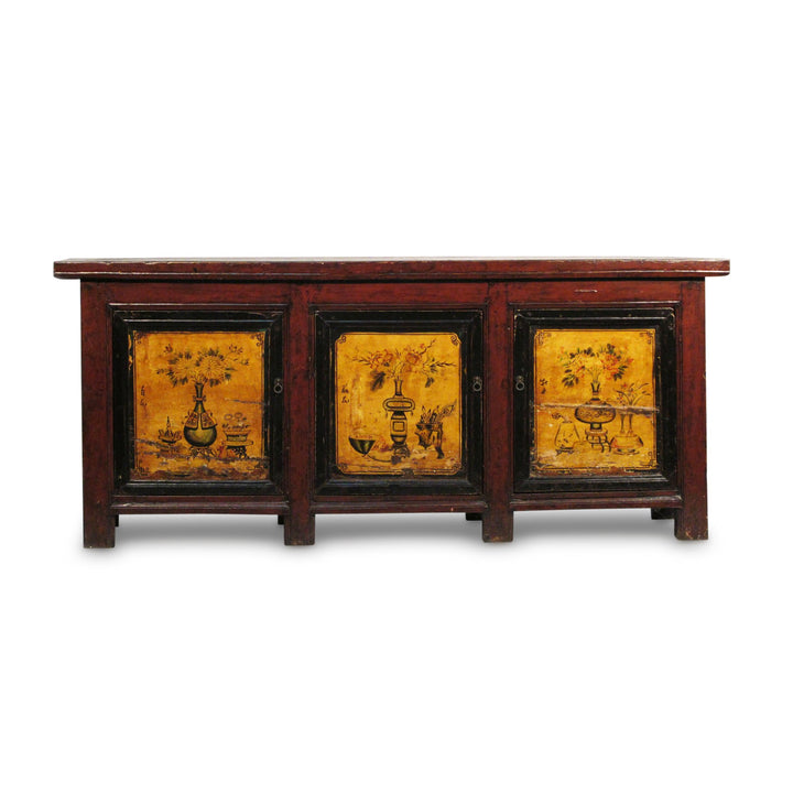 Painted Sideboard From Mongolia - 19thC | Indigo Oriental Antiques