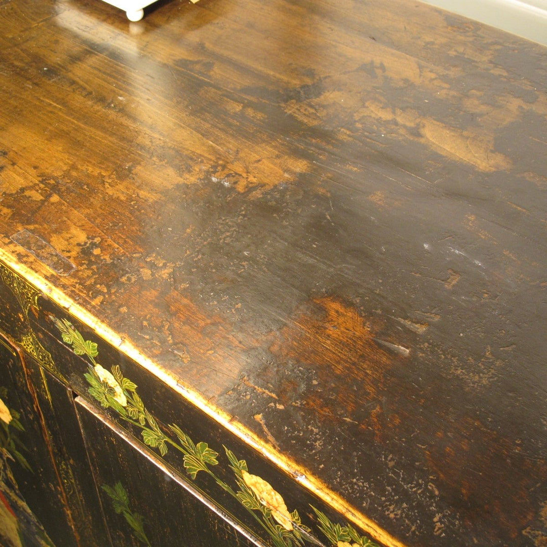 Painted Sideboard From Mongolia - 19thC | Indigo Oriental Antiques