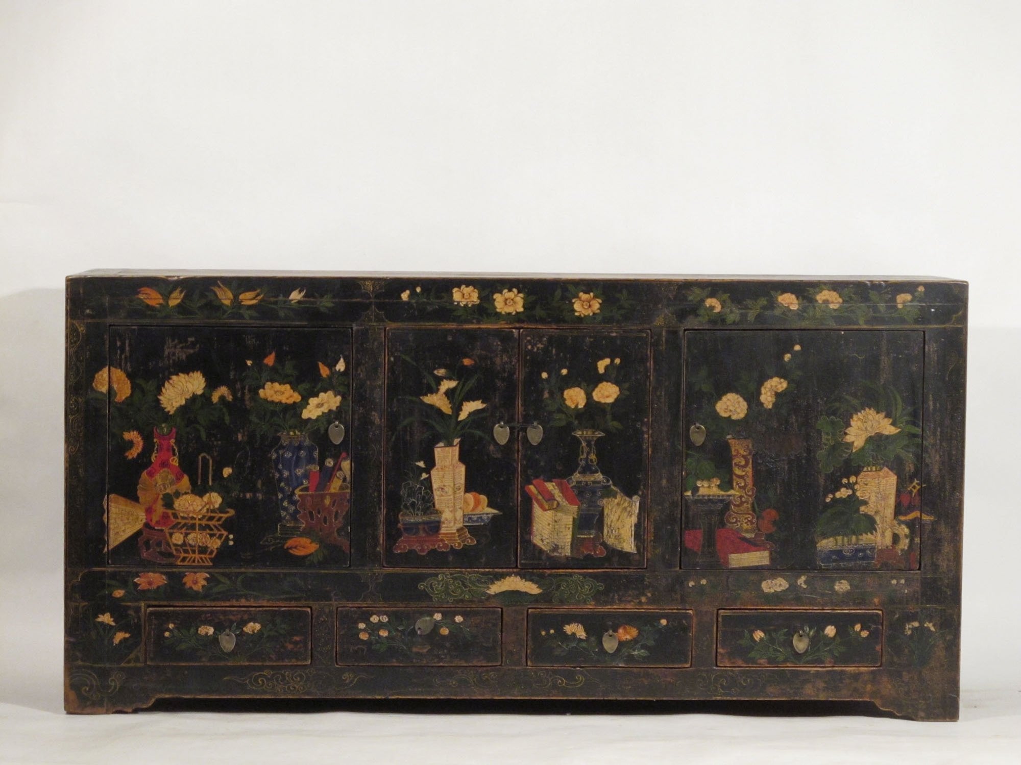 Painted Sideboard From Mongolia - 19thC | Indigo Oriental Antiques